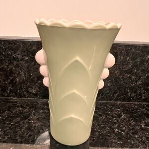 Vintage Anchor Hocking Fire-King Jadeite Vase
